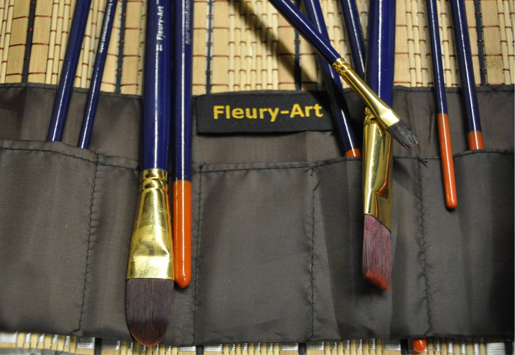 Pinsel-Set mit Nylon-Pinsel von Fleury-Art